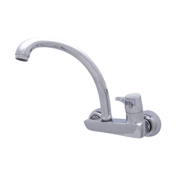 شیر ظرفشویی دیواری اهرمی مدل آبتین