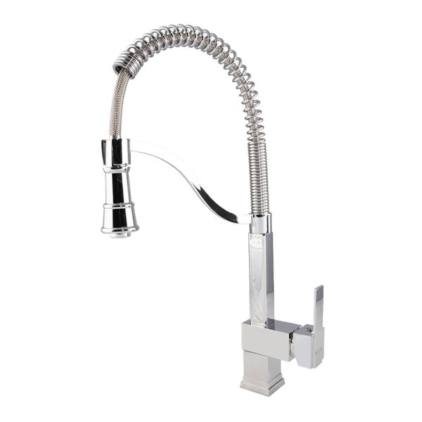 شیر ظرفشویی مدل تک منظوره فنری فلت