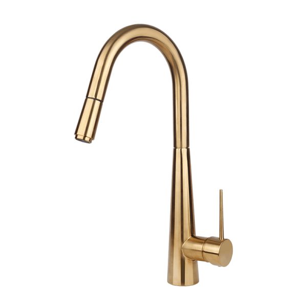 شیر ظرفشویی مدل شاوری آزان - طلا مات