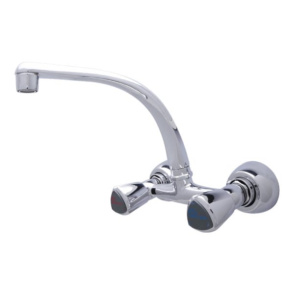 شیر روشویی تک پایه کلاسیک مدل دیانا - کروم